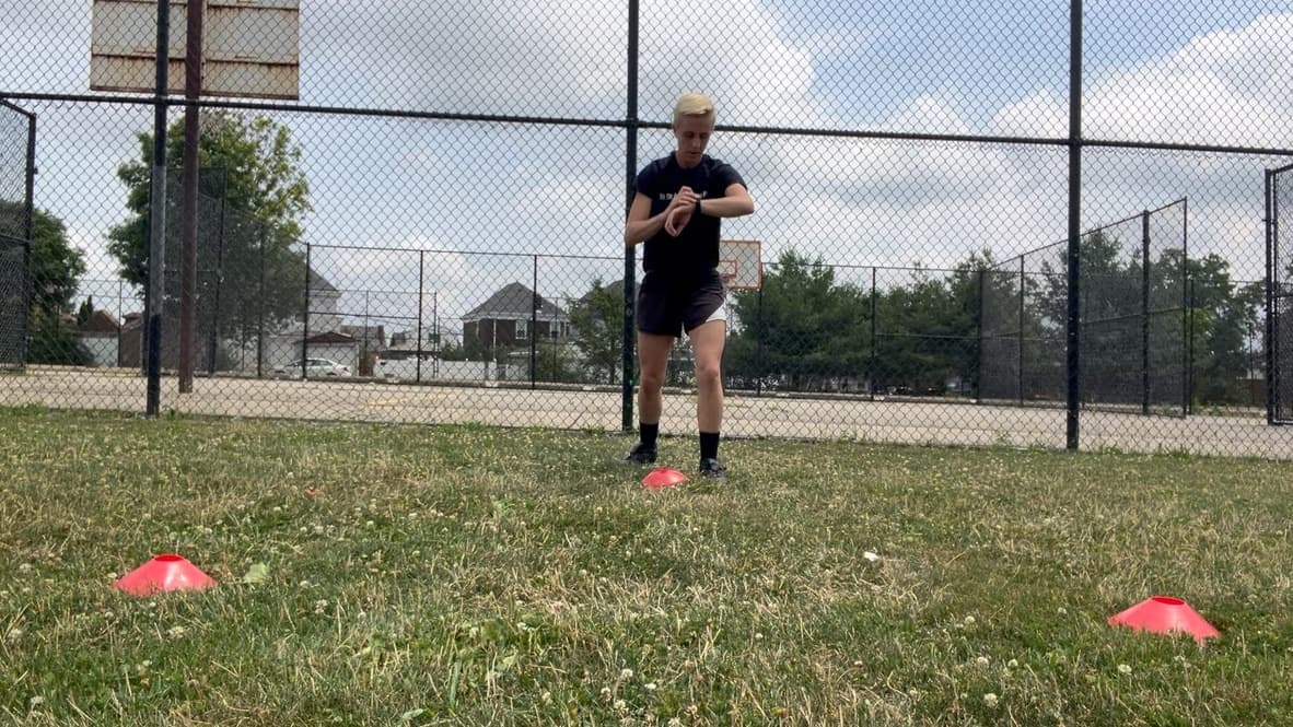 Agility Cone Drill